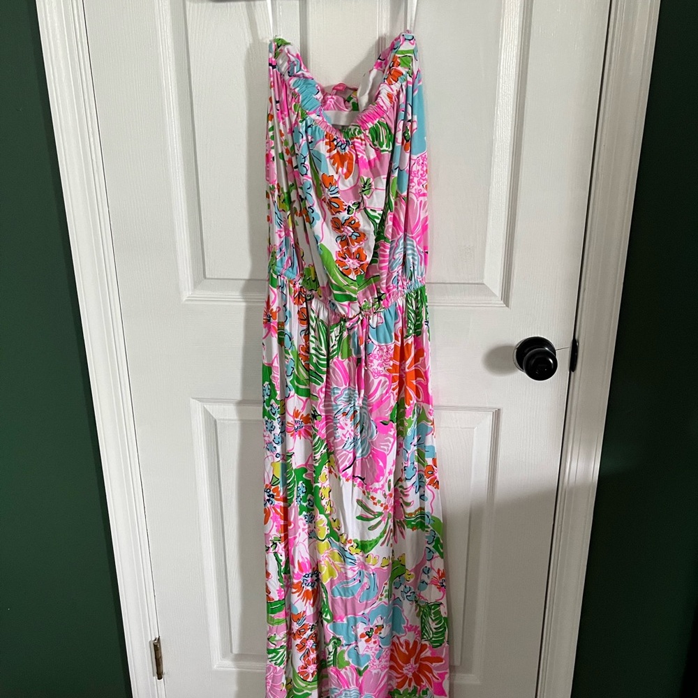 Lilly Pulitzer Colorful Floral Dress